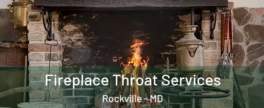  Fireplace Throat Services Rockville - MD