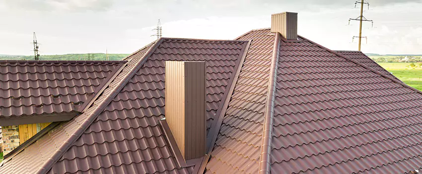 Residential Chimney Flashing Restoration in Rockville, MD