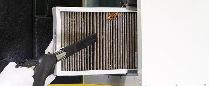 Clogged Air Duct Cleaning Process in Rockville, MD