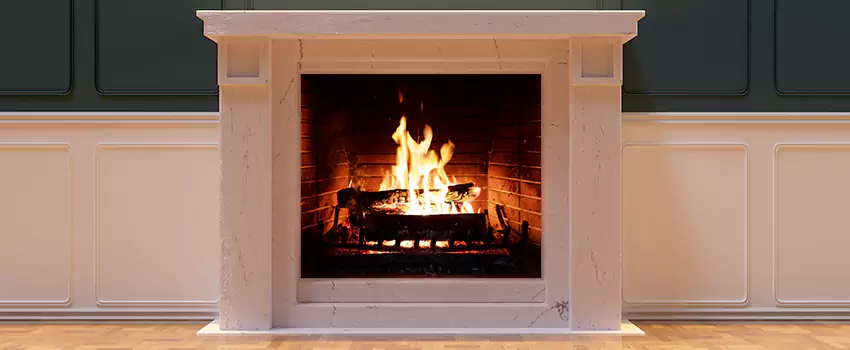 Decorative Electric Fireplace Installation in Rockville, Maryland