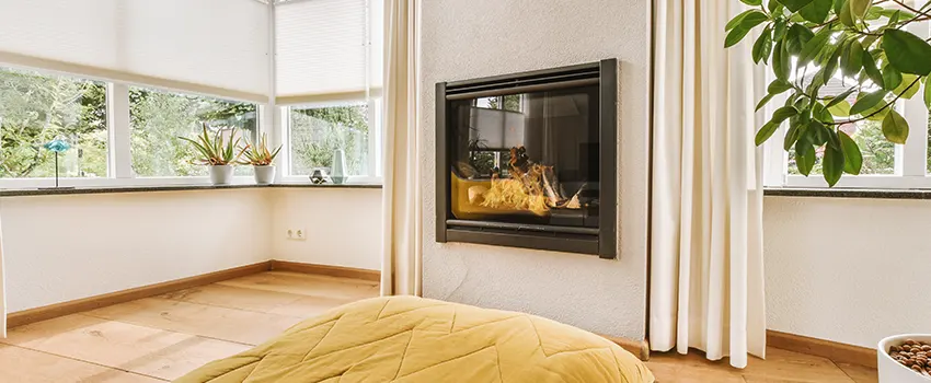 Residential Fireplace Ceramic Glass Installation in Rockville, MD