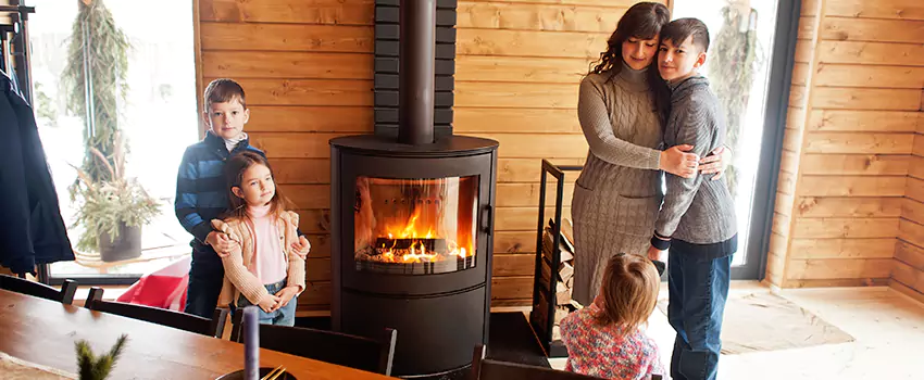 Morso Cast Iron Fireplace Insert Installation in Rockville, Maryland