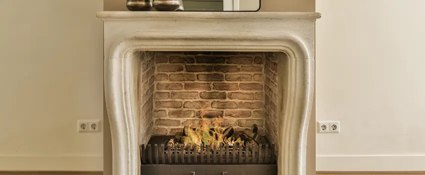 Vintage-style Fireplace Redesign in Rockville, Maryland
