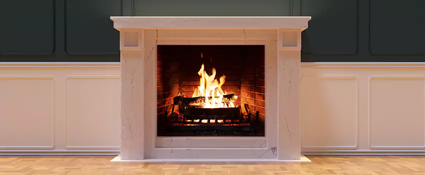 Open Flame Wood-Burning Fireplace Installation Services in Rockville, Maryland