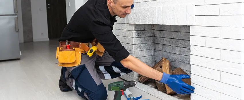 Fireplace Damaged Damper Frame Repair Services in Rockville, Maryland
