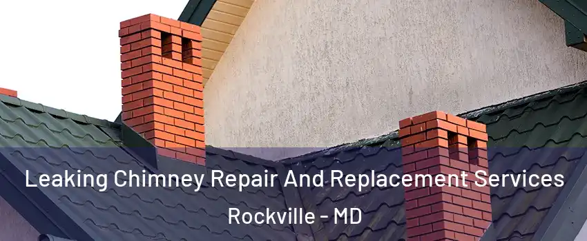  Leaking Chimney Repair And Replacement Services Rockville - MD